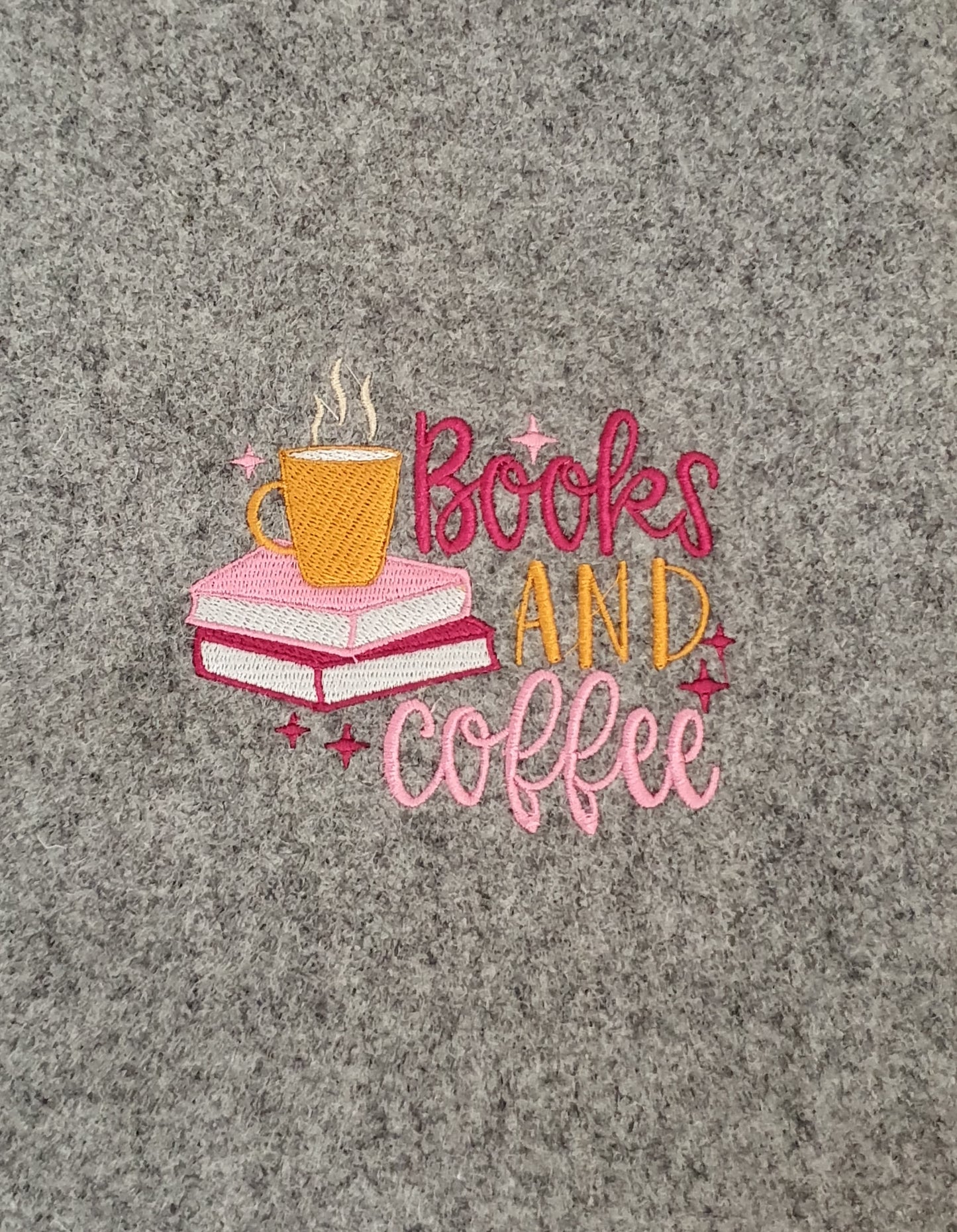 Handmade Embroidered Padded Book Pouch, Book Sleeve, Book Lovers Gift, Book Bag, Book Protector