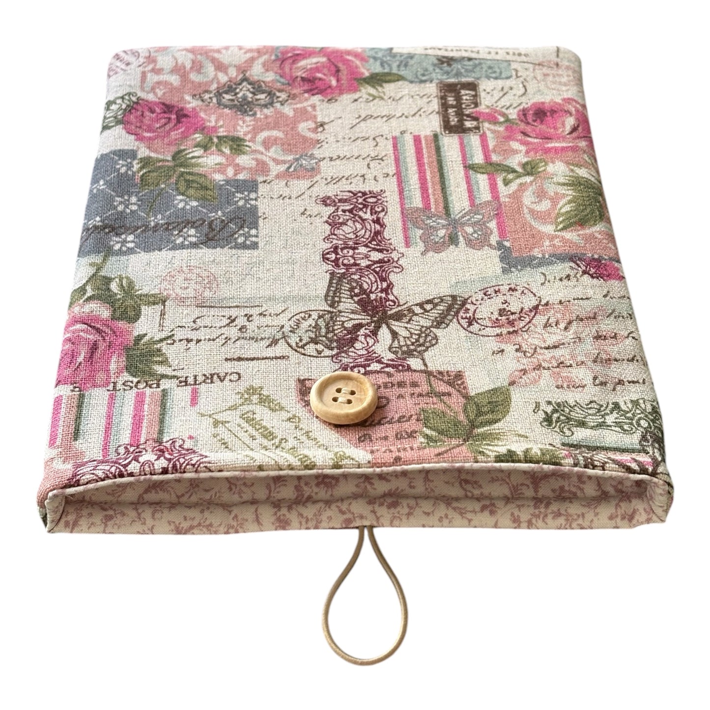 The complementing lining fabric is shown in this photo.