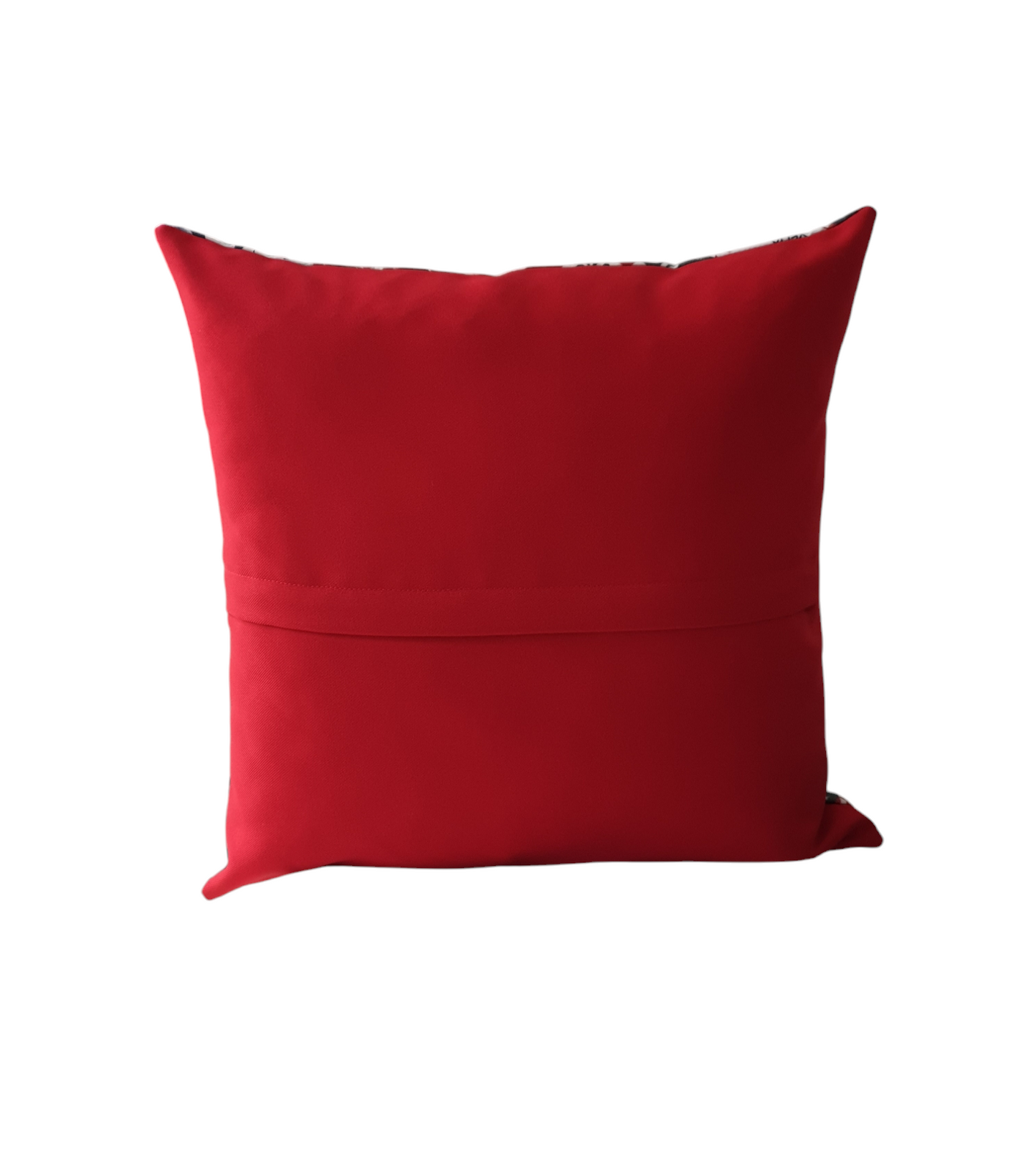 Vogue Pop Art Fabric - Handmade Zipped Cushion Cover (17x17)