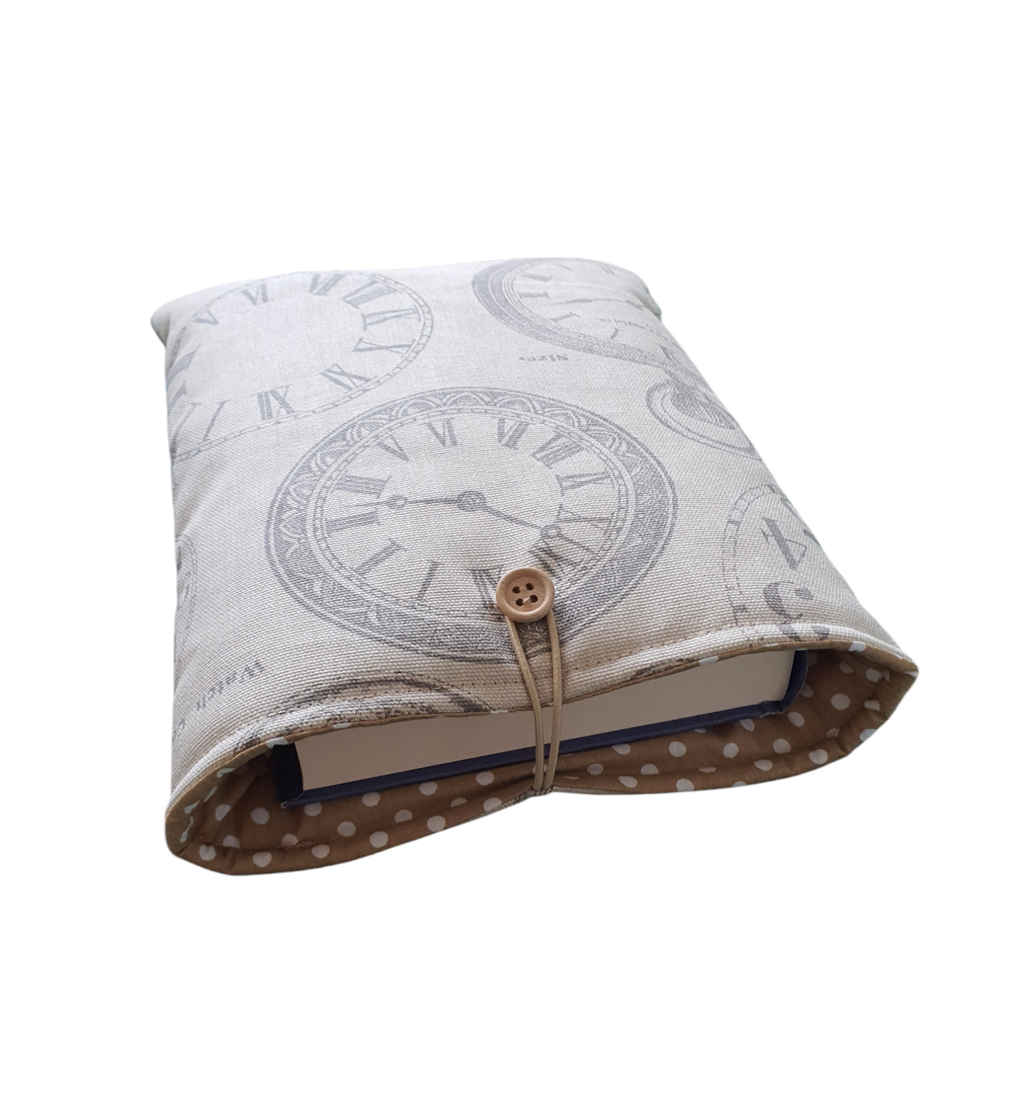 Handmade Padded Book Pouch, Book Lovers Gift, Book Sleeve, Book Cover, Bookworm Gift, Book Bag, Book Protector