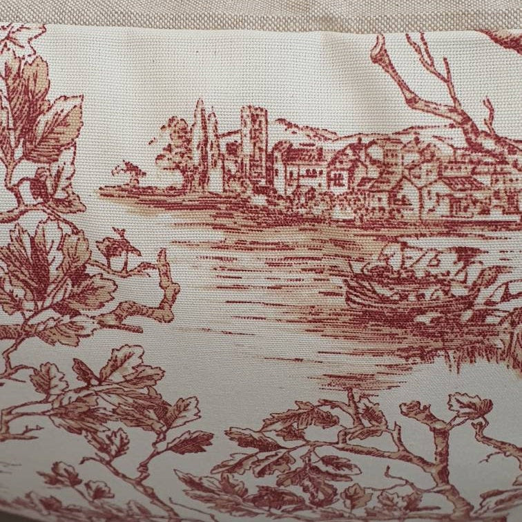 Handmade Zipped Cushion Cover (44cms x44cms) - Enchanted Forest