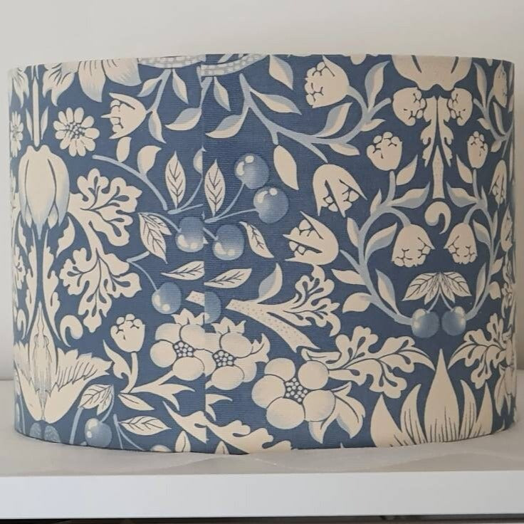 Duck Egg Blue - Handmade 30cm Drum Lampshade