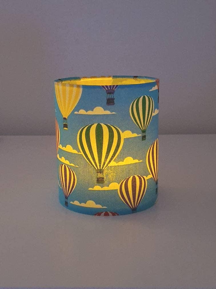 Tea Light Fabric Lantern - Handmade Hot Air Balloon 10cm Lantern