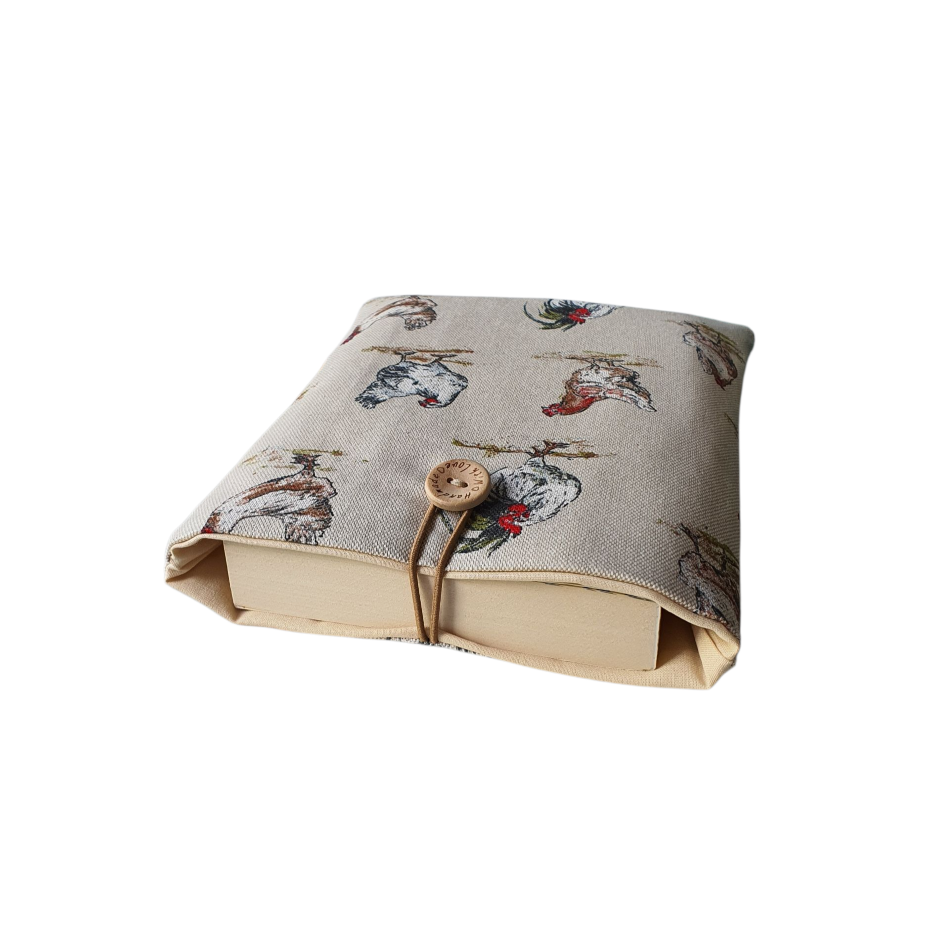 The padded Book Cover is suitable for a standard paperback and will protect it from wear and tear whilst being carried on the go.