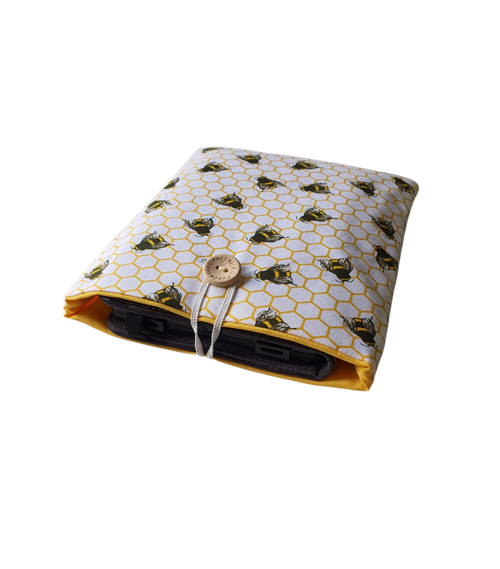 The padded Book Cover will also offer protection for a Kindle or e-Reader but please check the measurement of your device prior to placing an order.