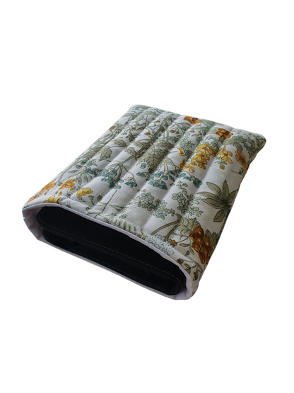 The padded Book Pouch will also protect a Kindle as illustrated in this photo, however, the Kindle is not included and is for illustrative purposes only.