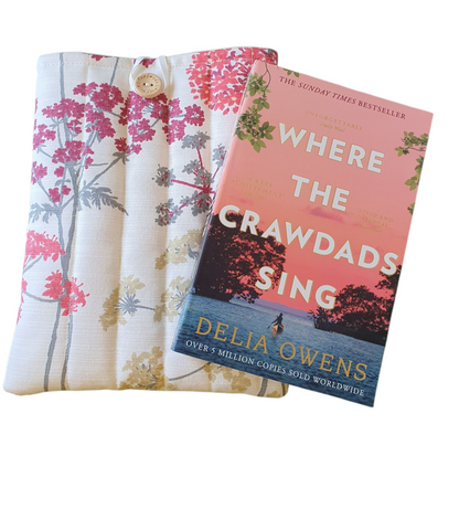 The padded Book Pouch is ideal for a bookworm as a Book Lovers Gift.  This is the ideal book accessory.  Please note the book is not included and is for illustrative purposes only.
