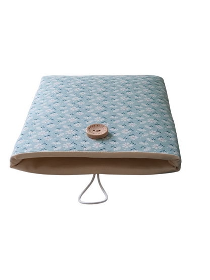 Handmade Padded Book Pouch, Book Lovers Gift, Book Cover, Book Sleeve, Book Bag, Kindle Cover