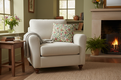 Handmade Liberty William Morris Briarwood Fabric Cushion Cover