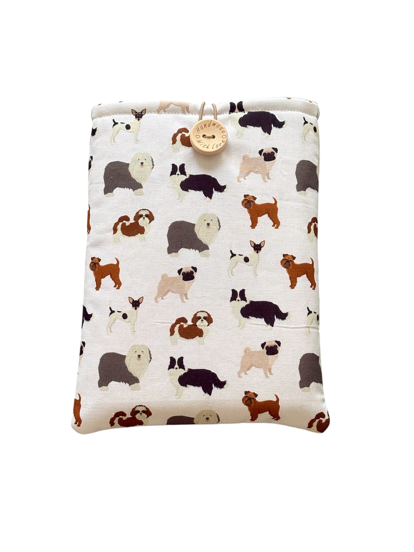 The handmade Book Pouch would also offer protection for a Kindle or e-Reader but please check the measurement of the device prior to placing an order.