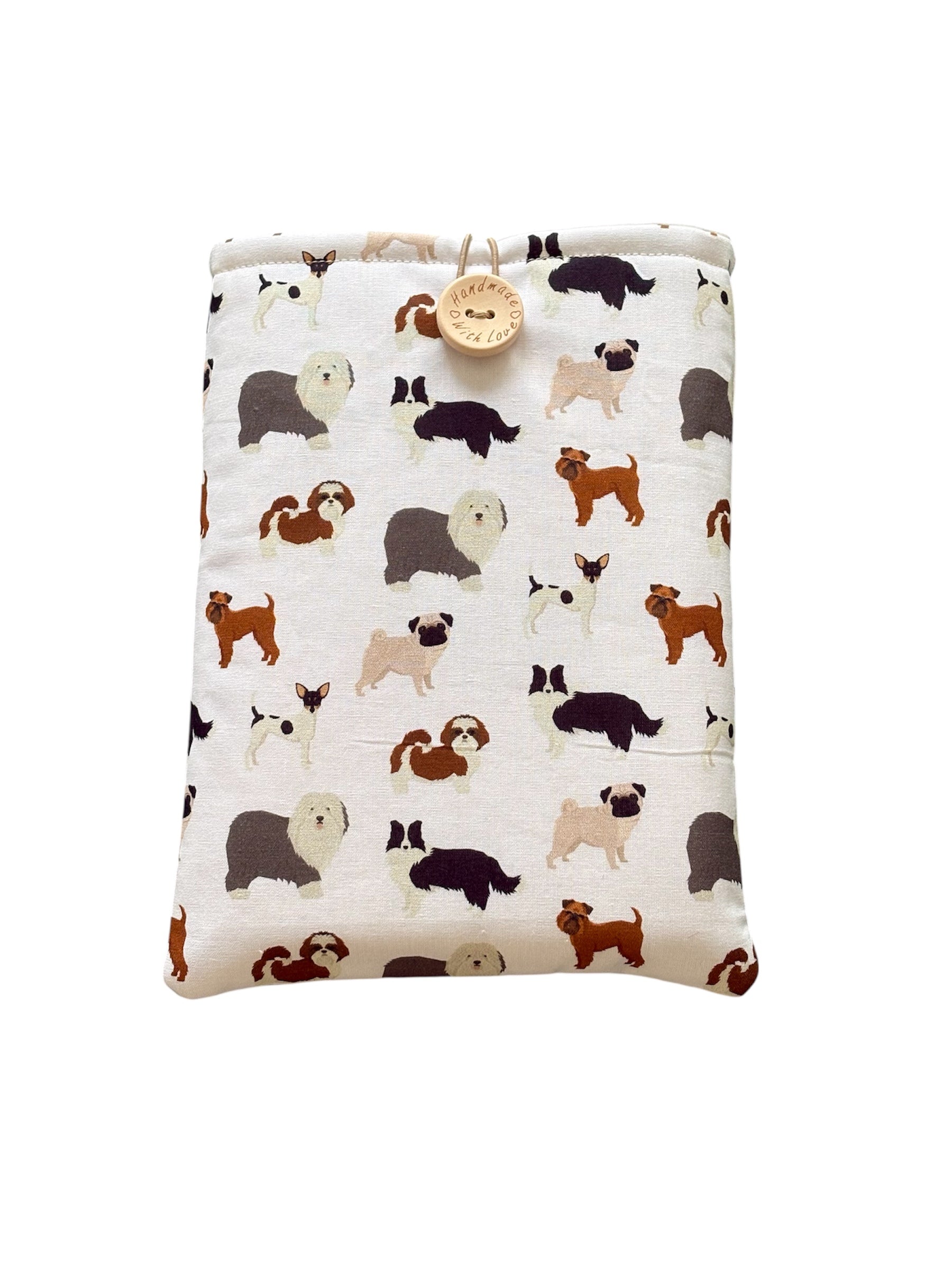 The handmade Book Pouch would also offer protection for a Kindle or e-Reader but please check the measurement of the device prior to placing an order.