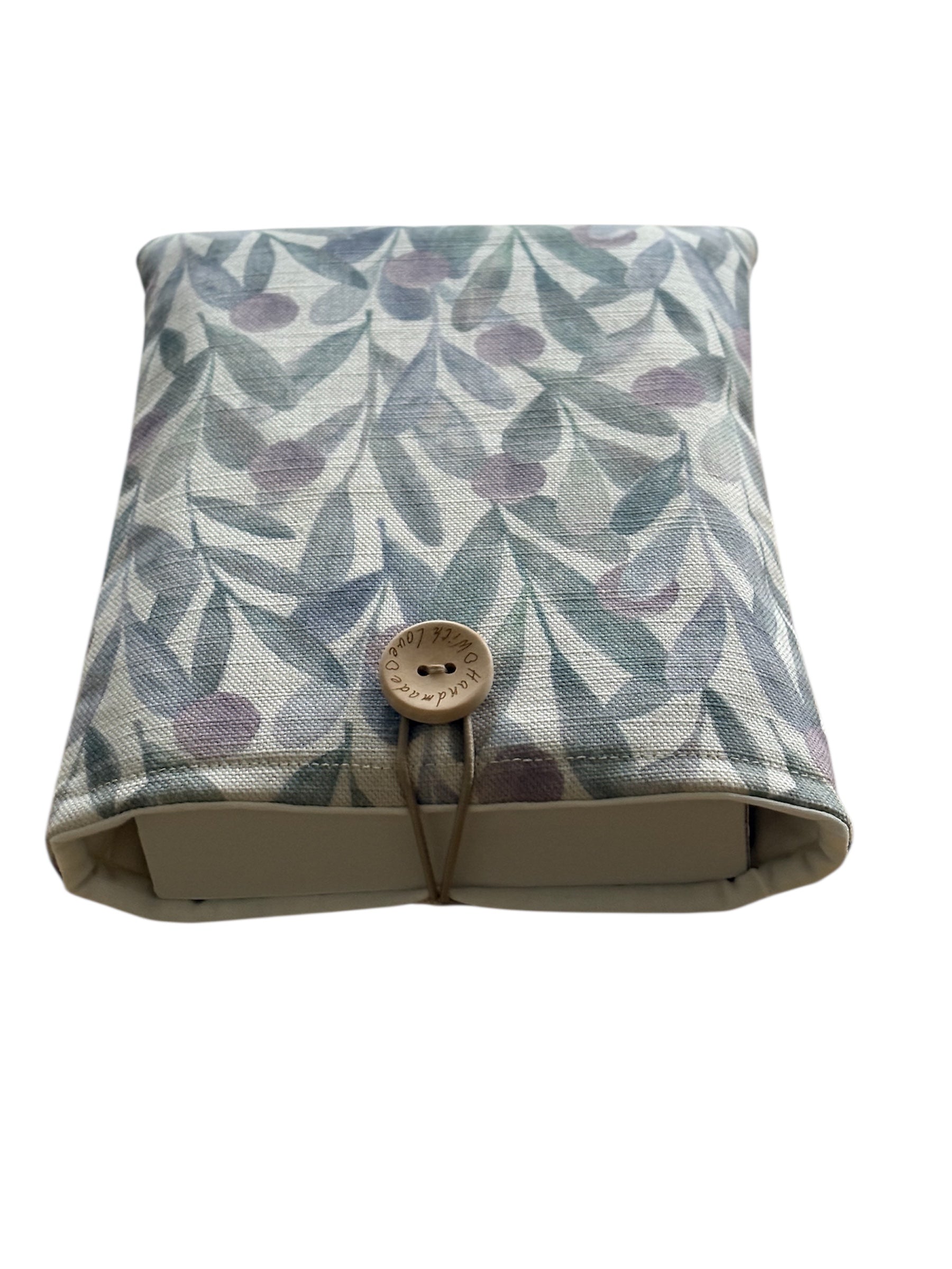 The padded Book Pouch will protect precious books from wear and tear whilst being carried on the go.  Please note the book in the photo is not included and is for illustrative purposes only.