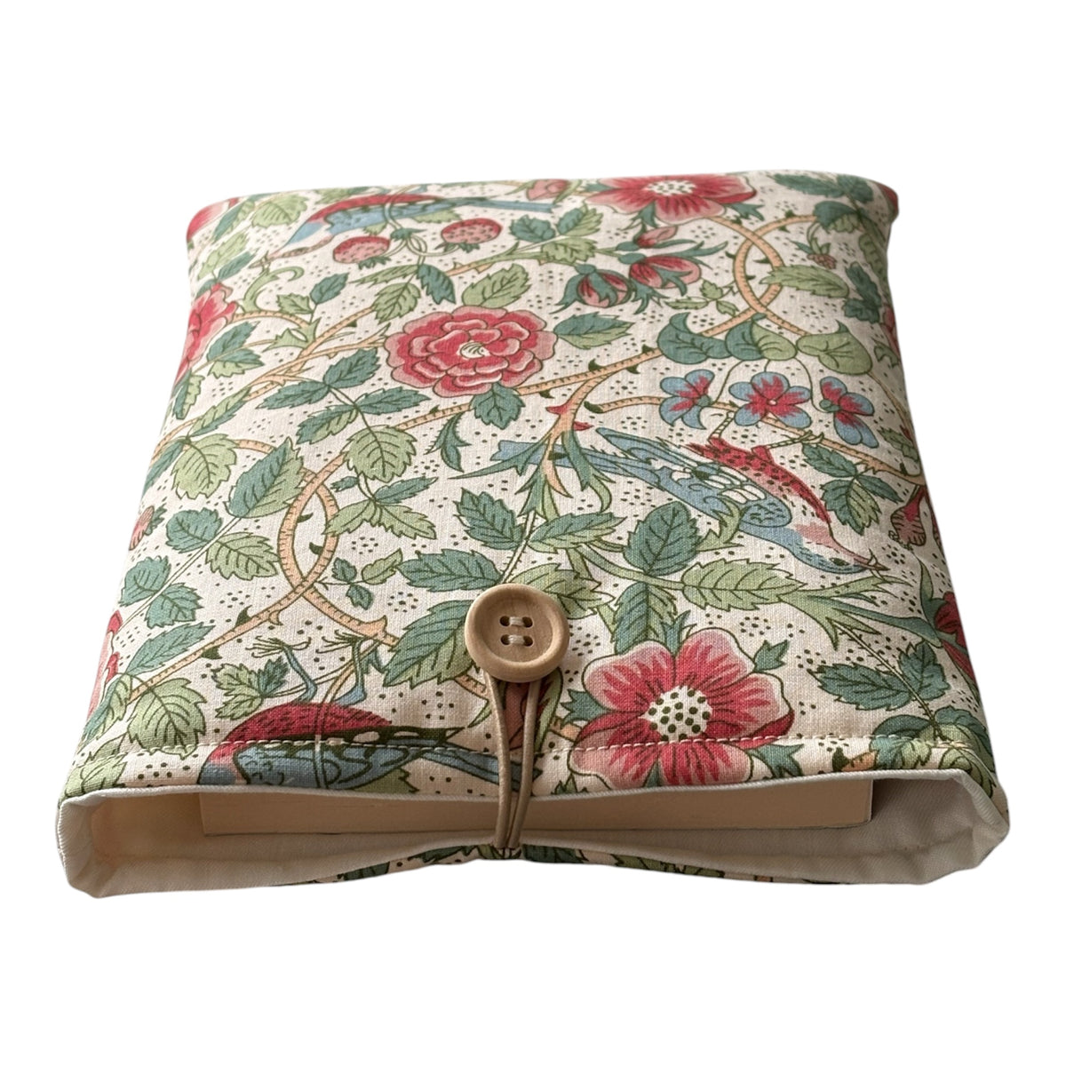 The Book Pouch will protect books whilst being carried on the go.  This would be the perfect book accessory for a Book Lover.