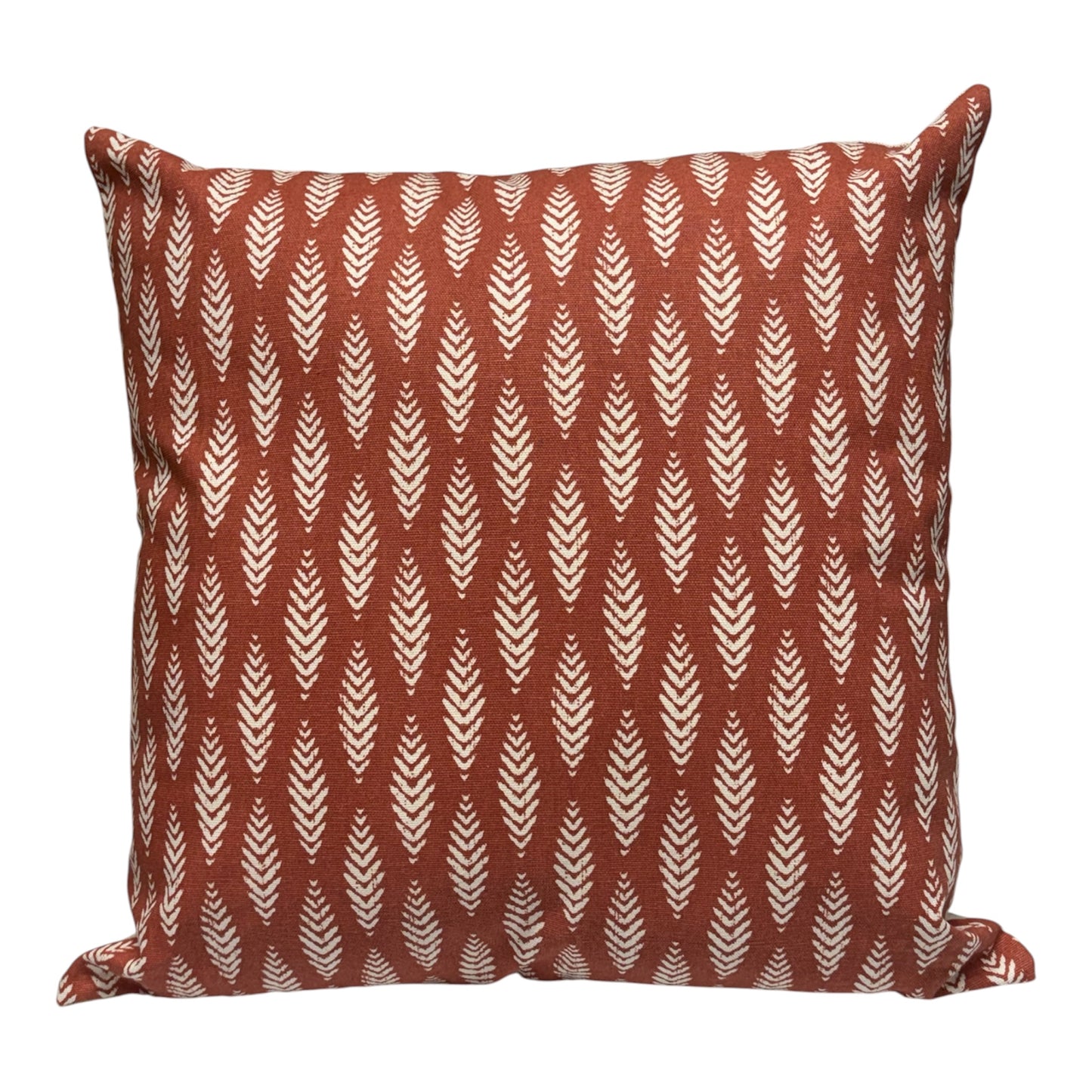 Handmade Zipped Cushion Cover, Leaf Pattern Fabric Cushion Cover, Pillow Cover, Scatter Cushion Cover