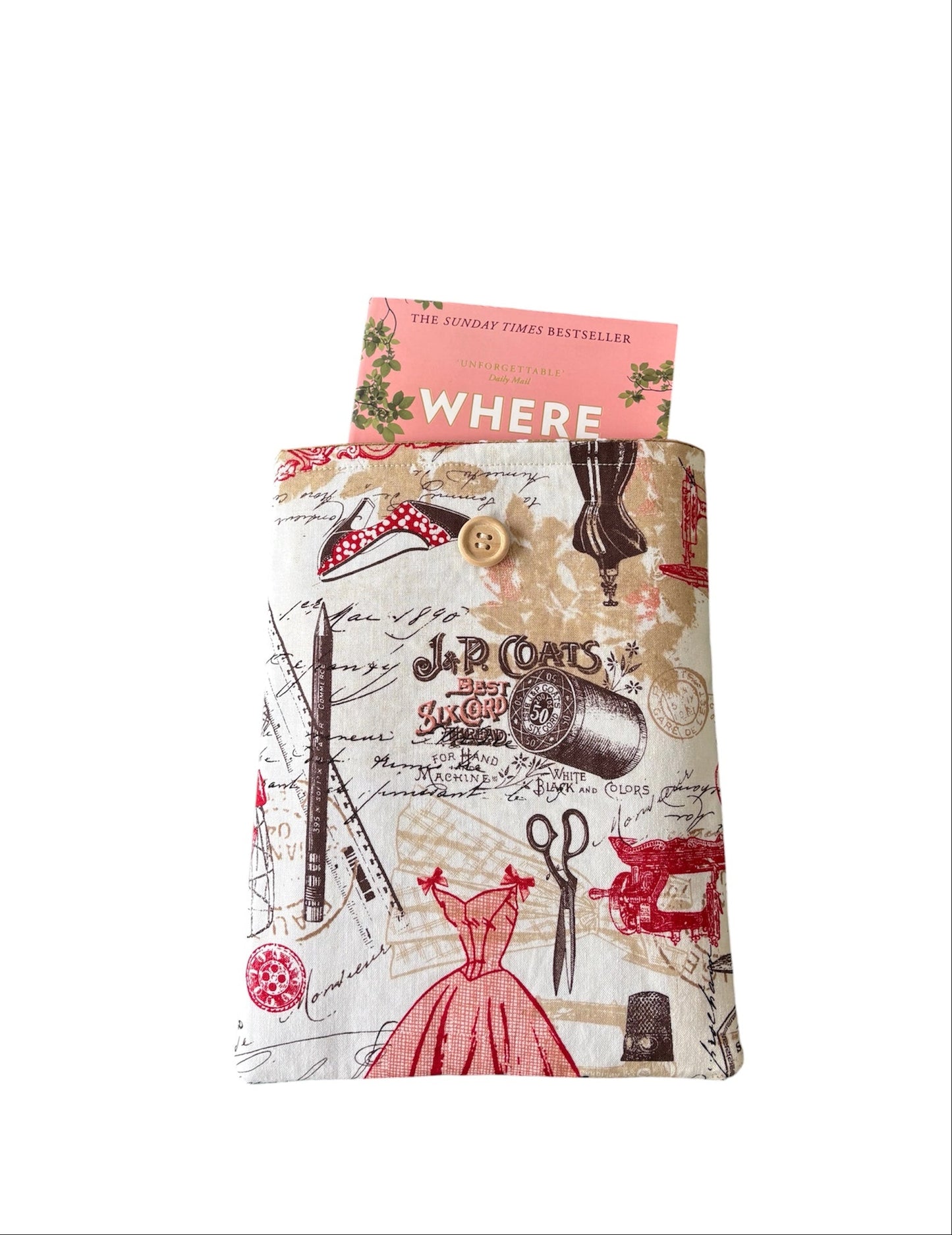 The Book Cover will offer protection for books being carried on the go.  It would also protect Kindle e-Reader from  being marked whilst being carried in a bag but please check the measurement of your device prior to placing an order.  Also note the book is not included and is for illustrative purposes only.