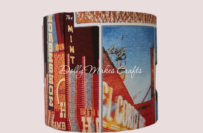 Las Vegas - Handmade Drum Lamp Shade (20cm)