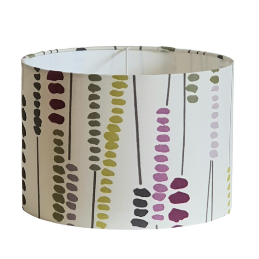 Abstract Drum Shade - Handmade 30cm Ceiling Shade/Lampshade