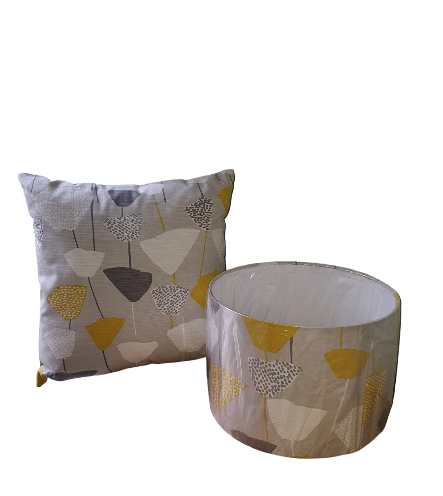 Handmade Cushion Cover - Abstract Tulips Fabric