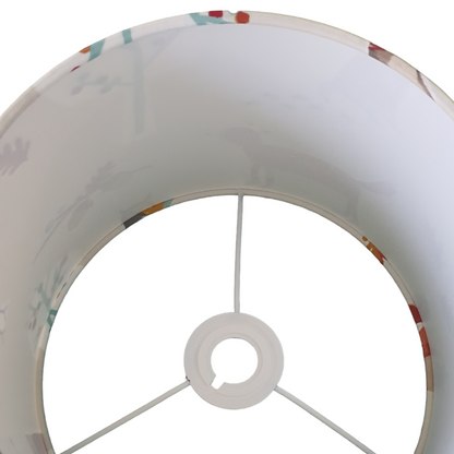 Handmade 25cm Drum Lampshade - Prestigious Herbie Butterscotch Fabric