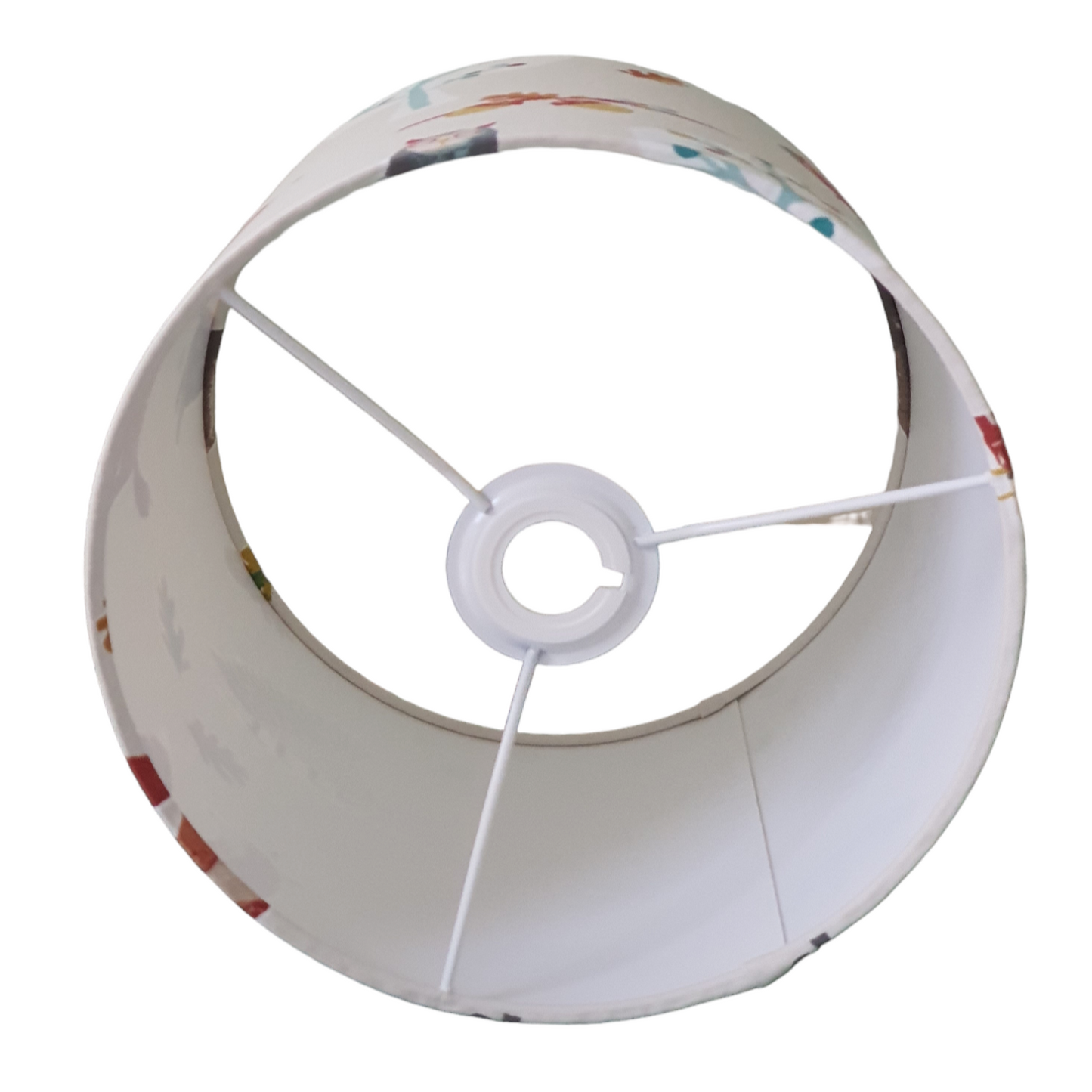 Handmade 25cm Drum Lampshade - Prestigious Herbie Butterscotch Fabric