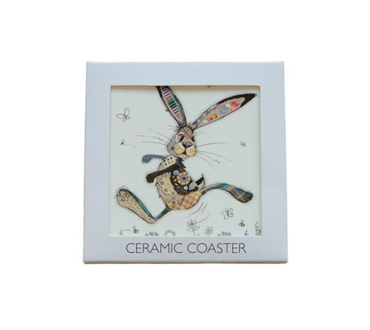 Bug Art Hesper Hare Ceramic Coaster