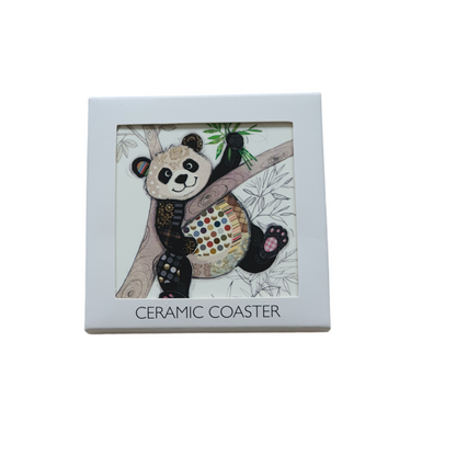 Bug Art Panda Ceramic Coaster and would be a lovely gift idea just to say thank you.  