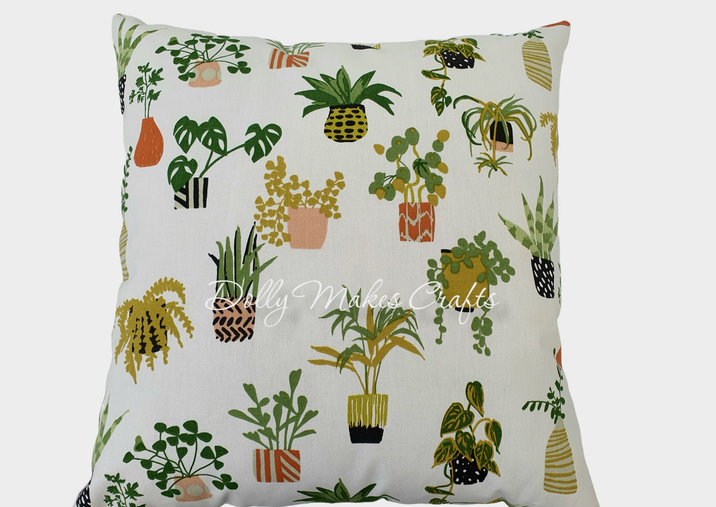 House Plants, Garden - Handmade Cushion Cover (17x17)