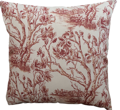 Enchanted Forest - Handmade Cushion Cover (18x18)