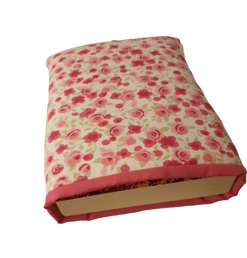 Floral - Handmade Book Cover/Pouch