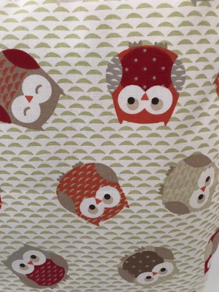 Owl Pattern - Handmade Cushion Cover (20x20)