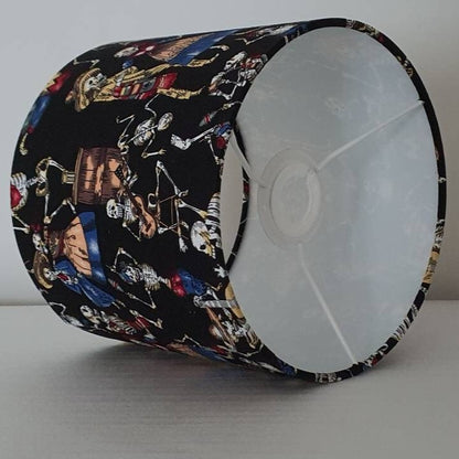 Dawn of The Dead Fabric - Handmade 20cm Drum Lampshade