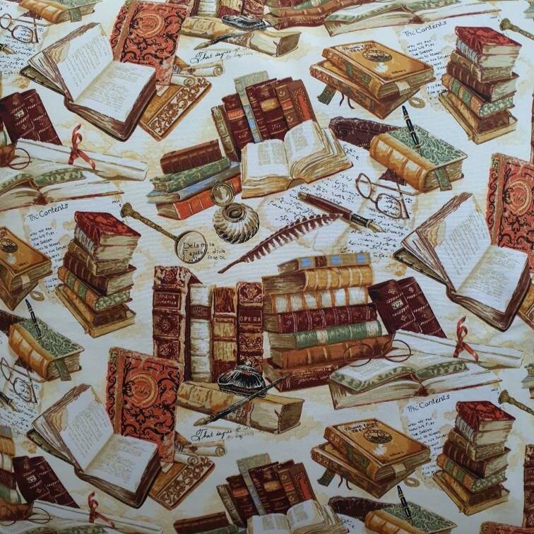 Book Lover Gift, Reading - Handmade Zipped Cushion Cover (18x18)