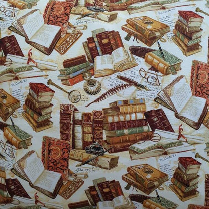 Book Lover Gift, Reading - Handmade Zipped Cushion Cover (18x18)