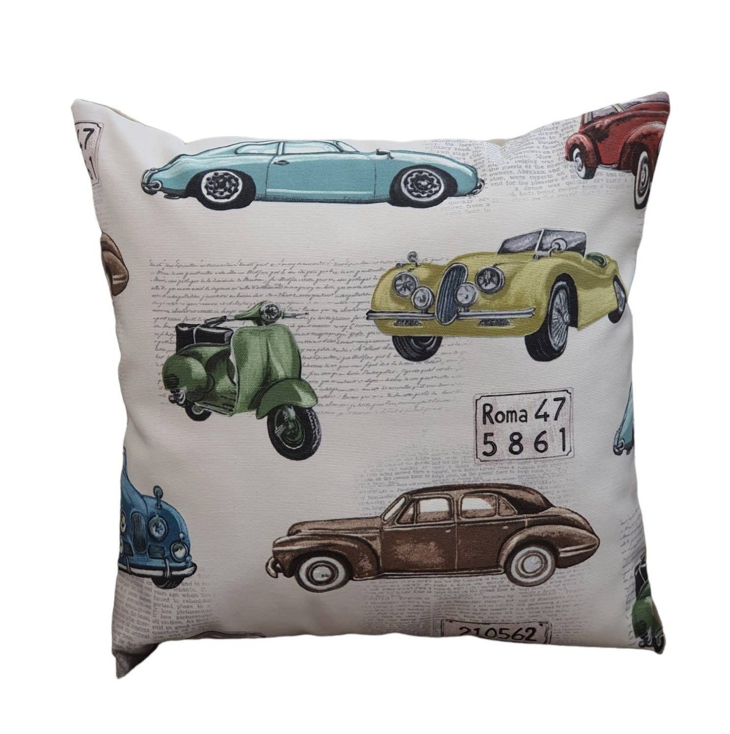 Classic Cars Lover - Handmade Cushion Cover (18x18)