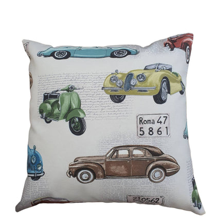 Classic Cars Lover - Handmade Cushion Cover (18x18)