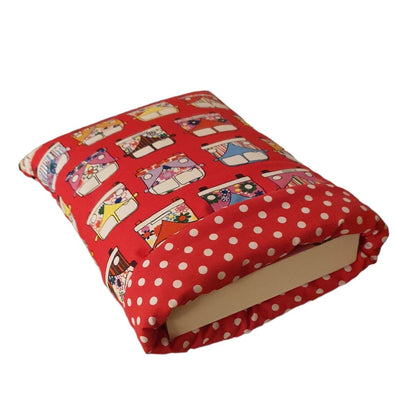 Padded Book Pouch - Book Sleeve and Protector for Paperback Books - Ideal Book Lovers Gift and Book Bag